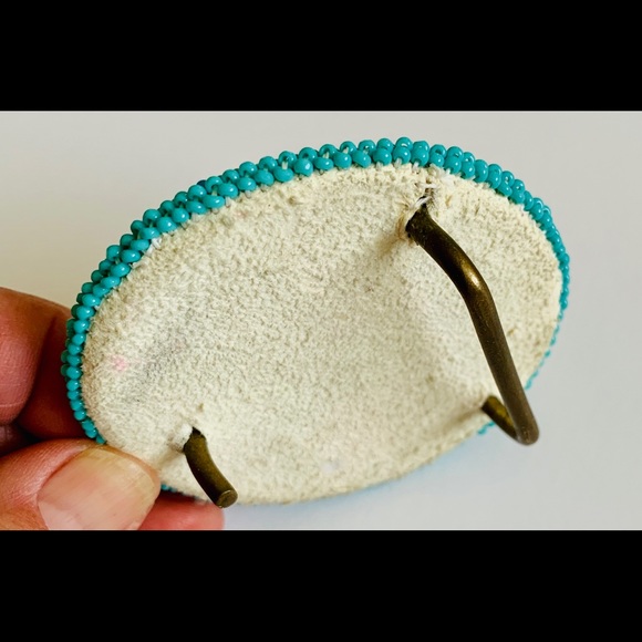 Native American Belt Buckle Shoshone Beaded Hand main image 7